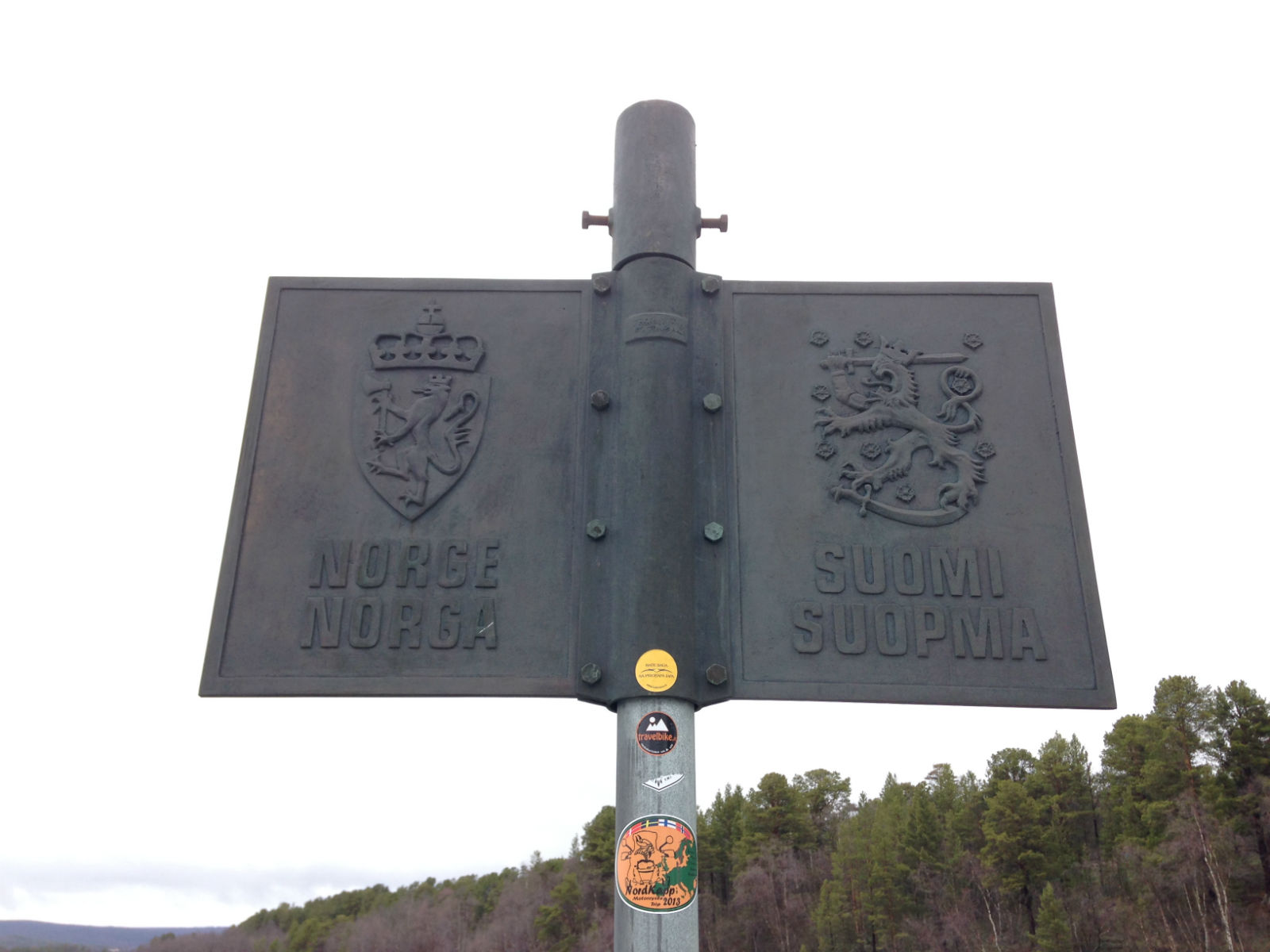 Grenze Finnland/Norwegen