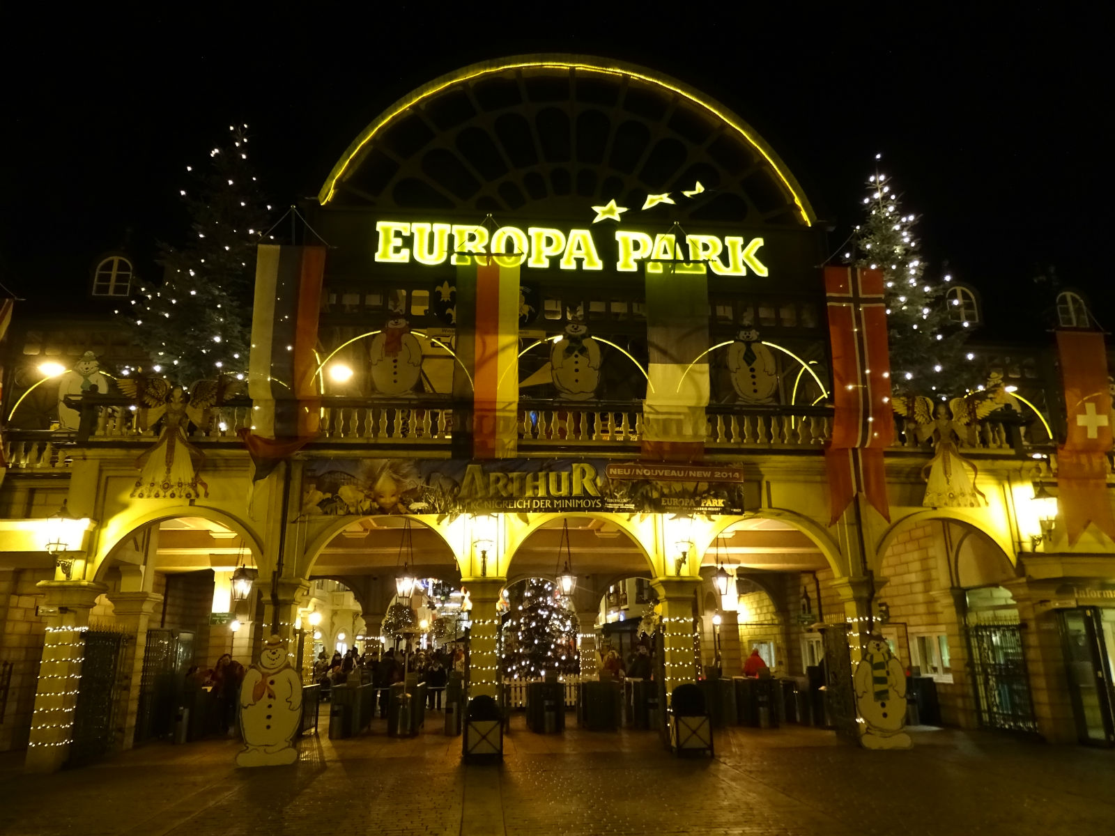 Europa-Park zur Weihnachtszeit