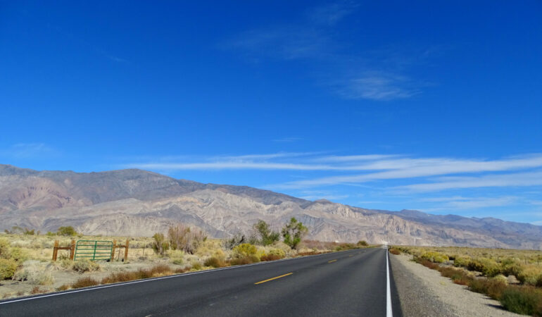 Von Mammoth Lakes über Death Valley nach Las Vegas