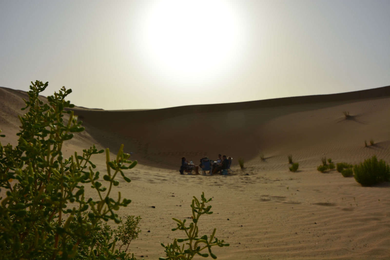 Unser Camp in der Liwa-Wüste