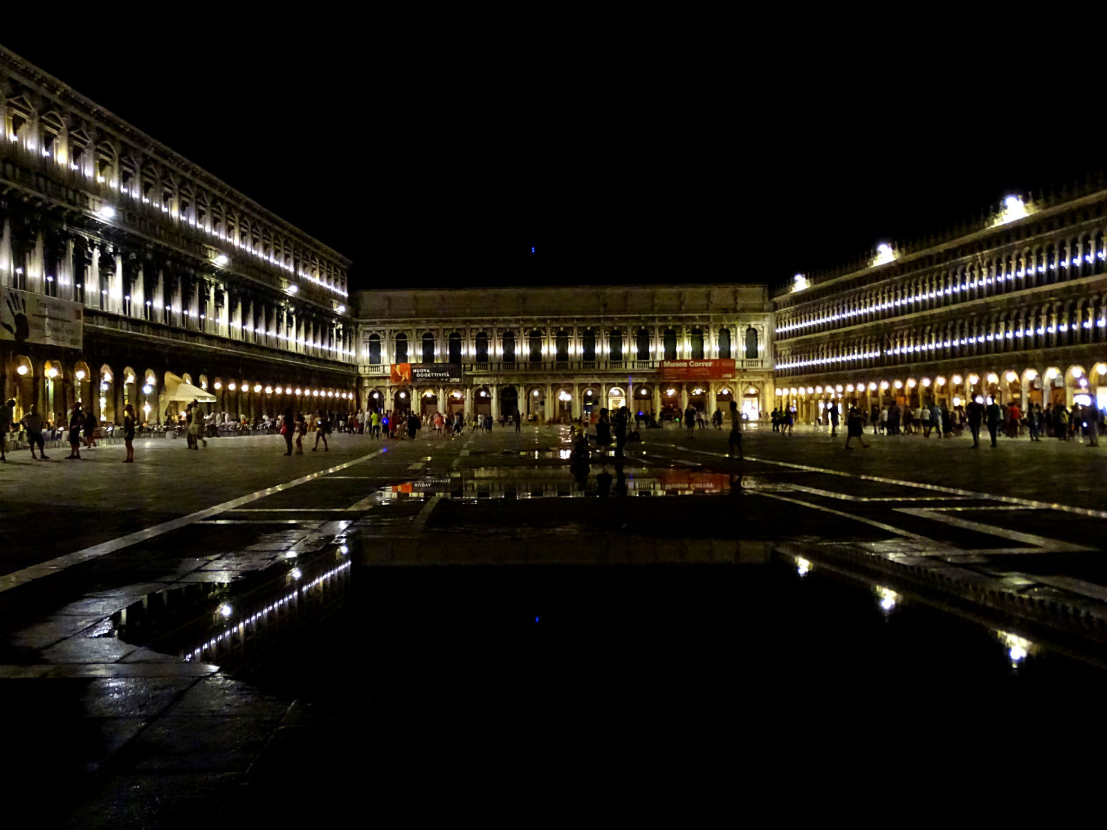 Markusplatz am Abend