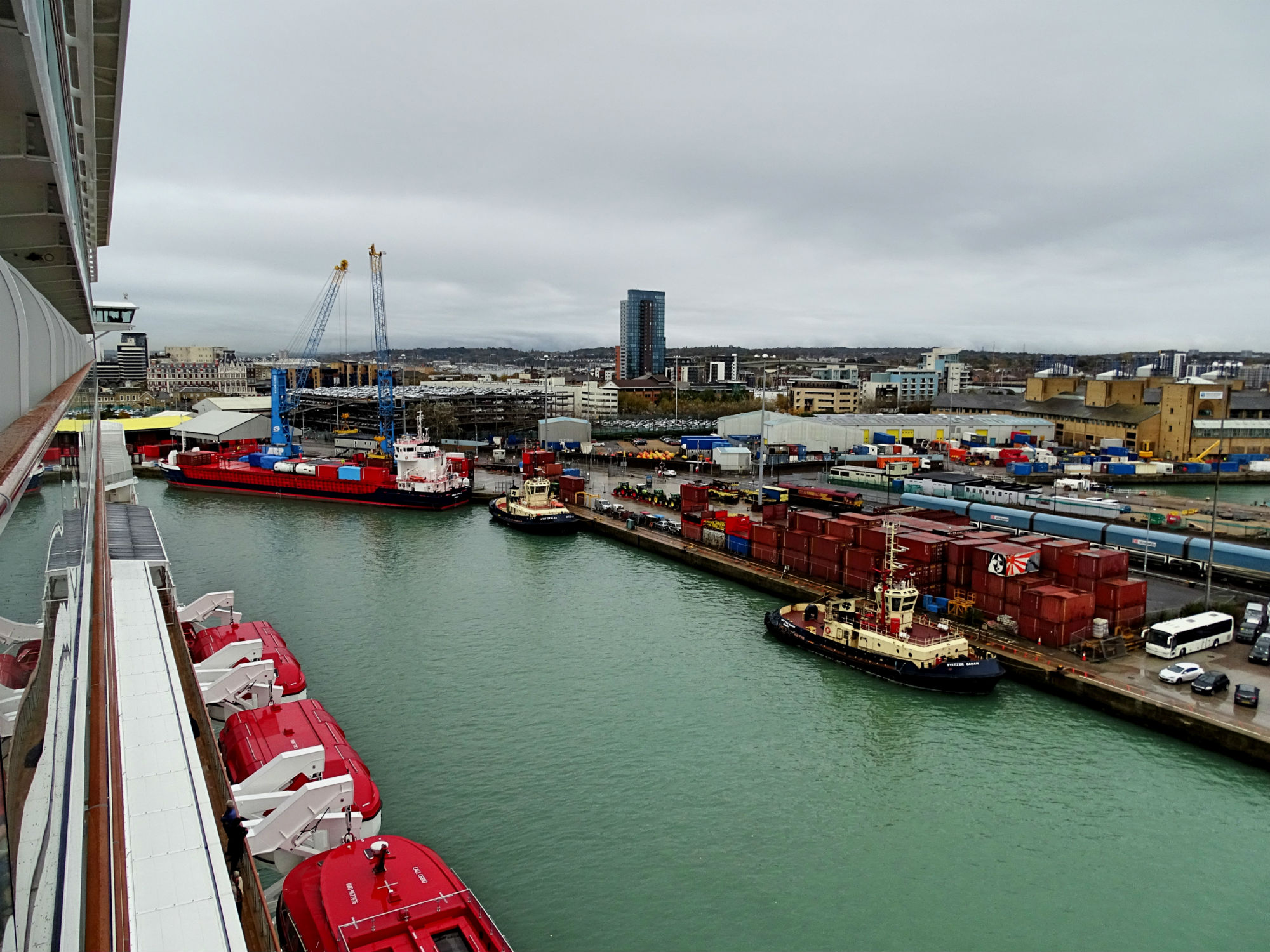 Hafen Southampton