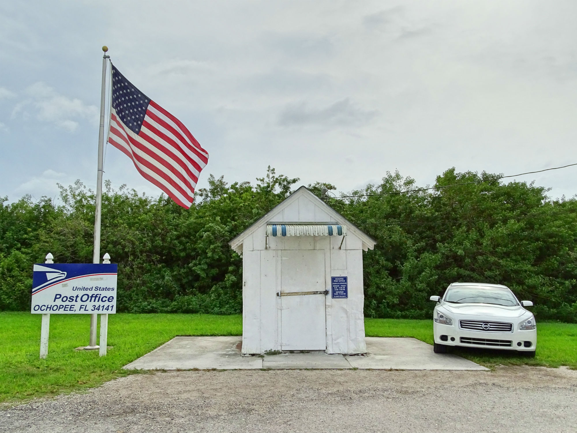 Kleinstes Post Office der USA