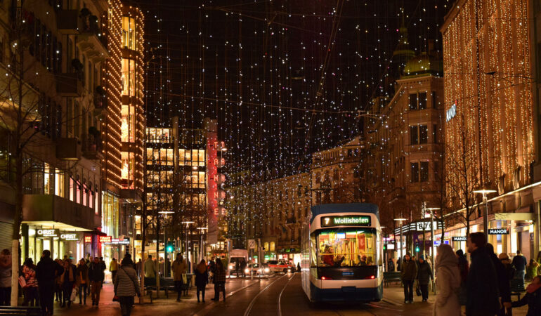 Fototour durch das weihnachtliche Zürich